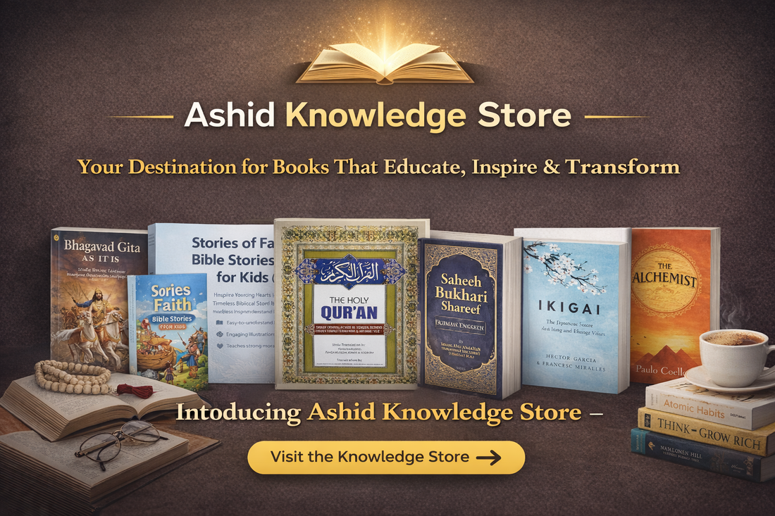 Introducing Ashid Knowledge Store – Your Destination for Books That Educate, Inspire &amp; Transform