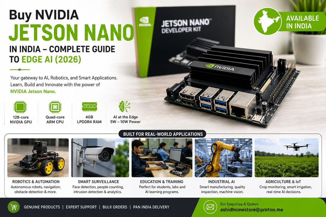 Buy NVIDIA Jetson Nano in India – Complete Guide to Edge AI (2026)