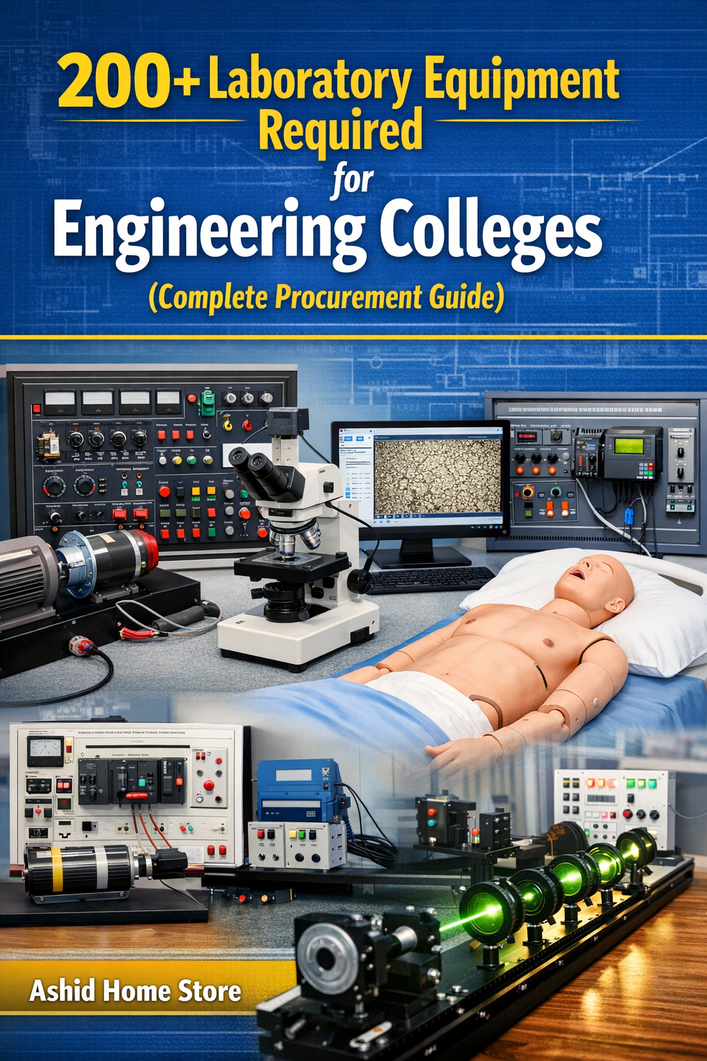 200+ Laboratory Equipment Required for Engineering Colleges – Complete Procurement Guide