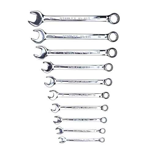 STANLEY STMT81243 110-Piece High Quality Multi-Toolkit containing Pliers, Spanners, Drivers, Sockets, Bits, Wrenches & Ratchets for Home, DIY & Professional Use, 1 Year Warranty, Yellow & Black