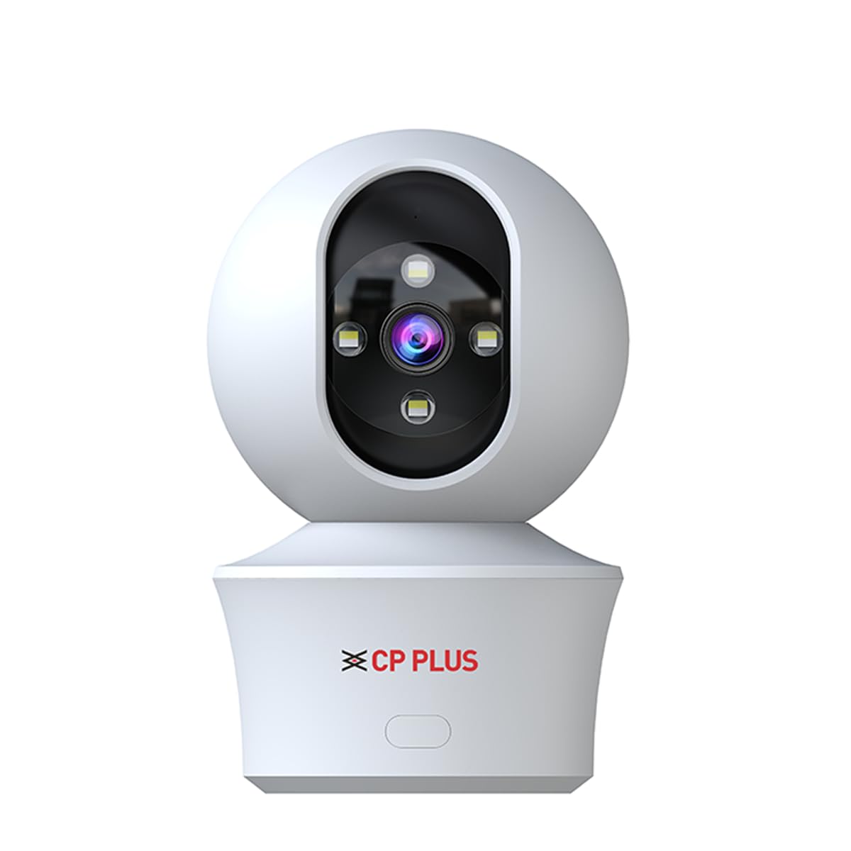 CP PLUS 4MP Quad HD Outdoor Wi-Fi CCTV Camera | 360° Pan & Tilt | Full-Color Night Vision | CTC Cyber Secure Tech | Smart Detection Suite | View & Talk | OK Google | Cloud Recording | CP-Z43Q