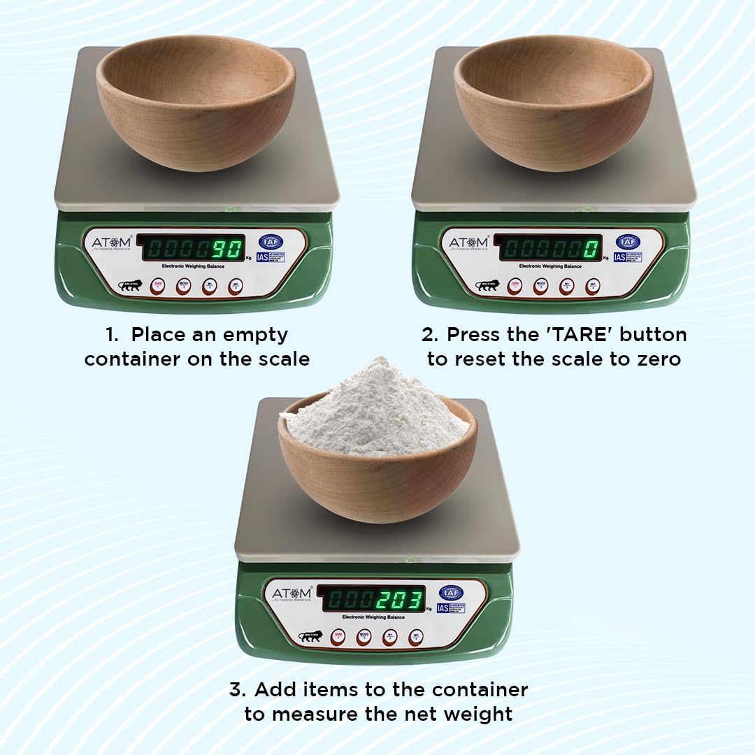 एटम एलिसटन K1 सीरीज़ डिजिटल किचन वेटिंग स्केल 10 किलो, बेकिंग, कुकिंग, फूड और डाइट के लिए एलसीडी डिस्प्ले वाली इलेक्ट्रॉनिक वेट मशीन, SF-400/A121। 6 महीने की वारंटी (रंग भिन्न हो सकता है)। 