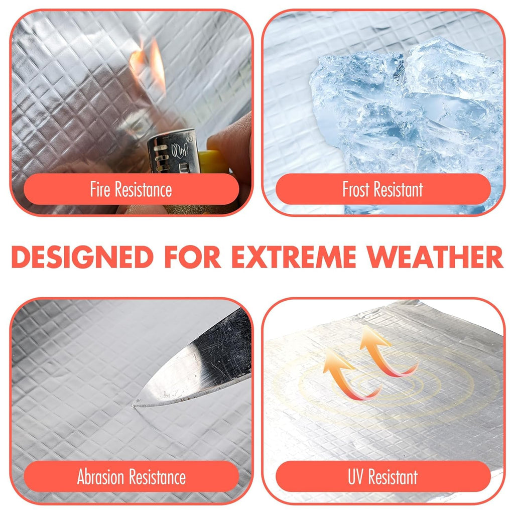 Super Strong Adhesive Waterproof tape Permanent Repair Roof Water Leakage Solution Rubber Foil Suitable for Roof Leak, surface Crack, Window Sill Gap, Boat Sealing, Tank Leak (5CM*5M)