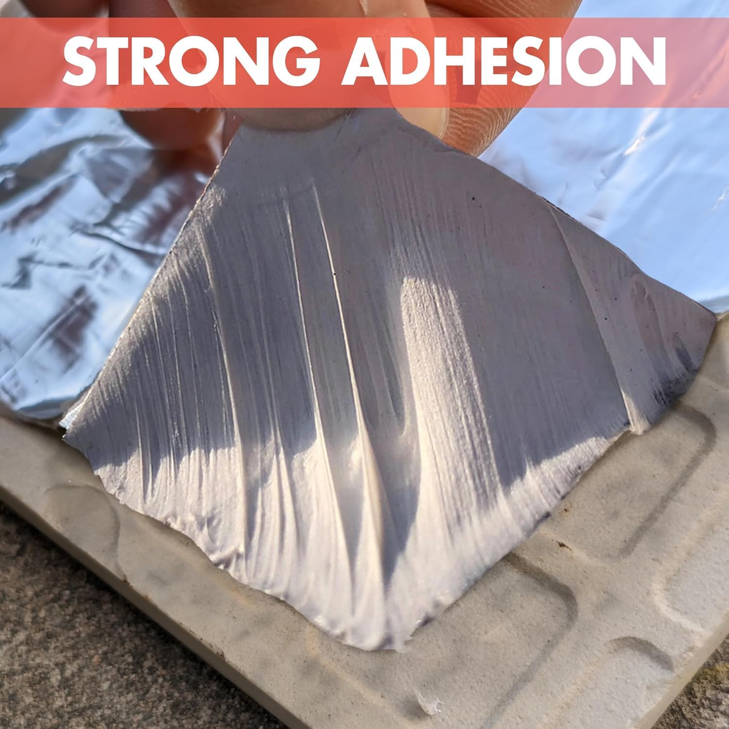 Super Strong Adhesive Waterproof tape Permanent Repair Roof Water Leakage Solution Rubber Foil Suitable for Roof Leak, surface Crack, Window Sill Gap, Boat Sealing, Tank Leak (5CM*5M)