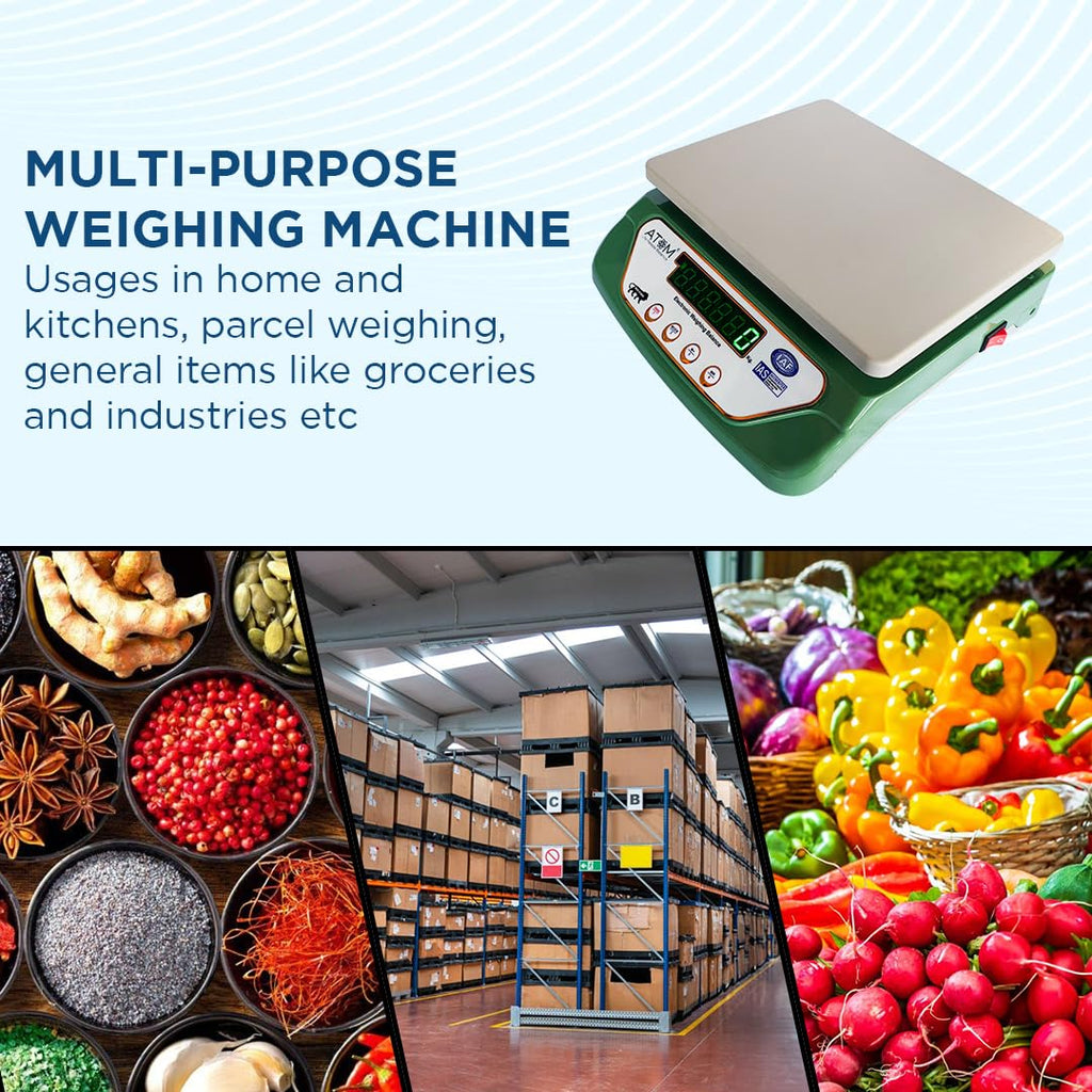एटम एलिसटन K1 सीरीज़ डिजिटल किचन वेटिंग स्केल 10 किलो, बेकिंग, कुकिंग, फूड और डाइट के लिए एलसीडी डिस्प्ले वाली इलेक्ट्रॉनिक वेट मशीन, SF-400/A121। 6 महीने की वारंटी (रंग भिन्न हो सकता है)। 
