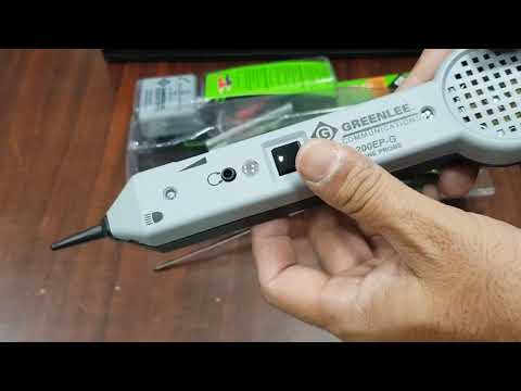 Greenlee Communications 701K-G Professional Tone & Probe Tracing Kit
